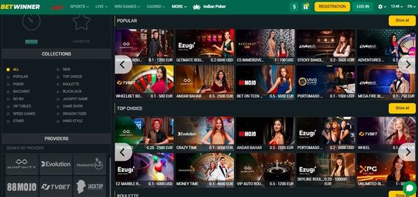 BetWinner Online Casino Ultimate Gaming Experience BetWinner Online Casino Ultimate Gaming Experience