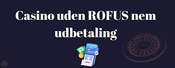 Casino sider uden ROFUS Guides, Spil og Ansvarligt Spil Casino sider uden ROFUS Guides, Spil og Ansvarligt Spil